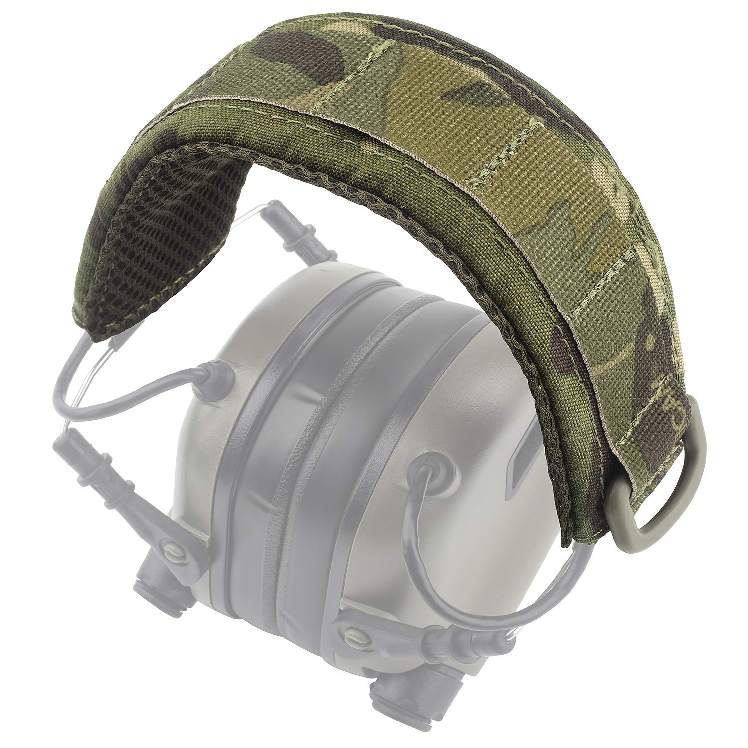 OPSMEN Headband Advanced Modular Headset Cover Fit for All General Tactical Earmuffs Accessories Upgrade Bags Case Tropic — image 1
