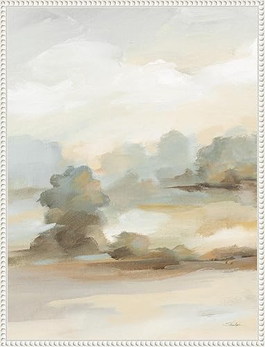 Miniatura 16 de Amanti Art Silvia Vassileva - Lienzo enmarcado para pared, 30 x 23 pulgadas, diseño de paisaje de granja II, lienzo enmarcado para pared, obras de