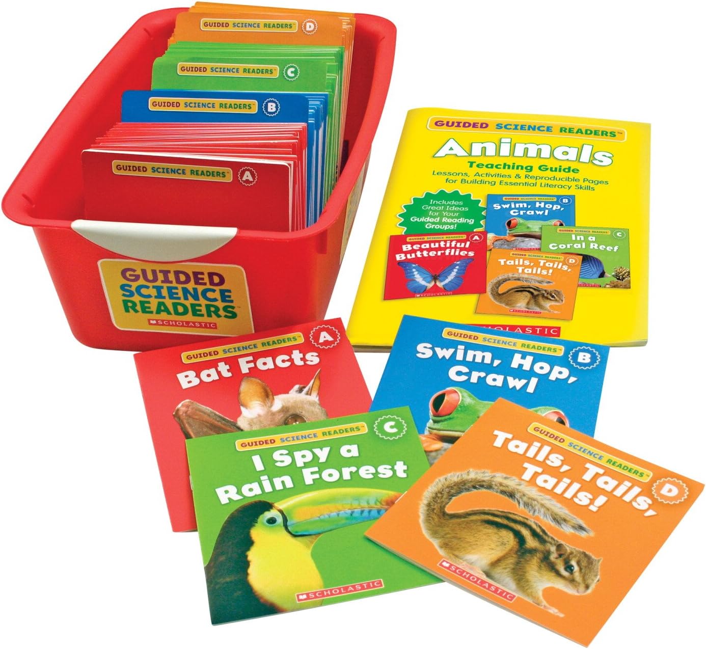 Guided Science Readers Super Set: Animals: A BIG Collection of High-Interest Leveled Books for Guided Reading Groups