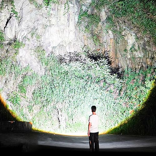 Miniatura 2 de Linternas LED de alto brillo Linternas recargables portátiles regulables para acampar al aire libre senderismo