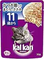 Amazon.co.jp: カルカン パウチ 11歳から 70g×16袋 かつお節入り