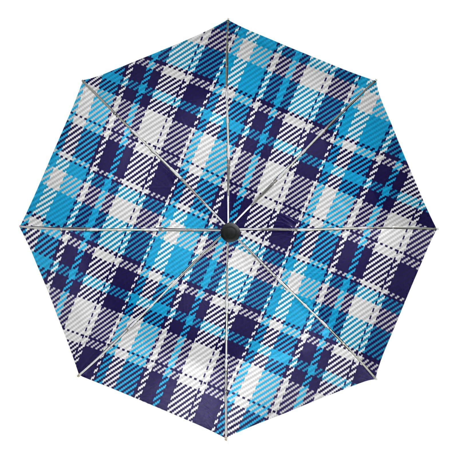 Parapluie pliant automatique coupe-vent et incassable Art De Buffle pour voyage - 6