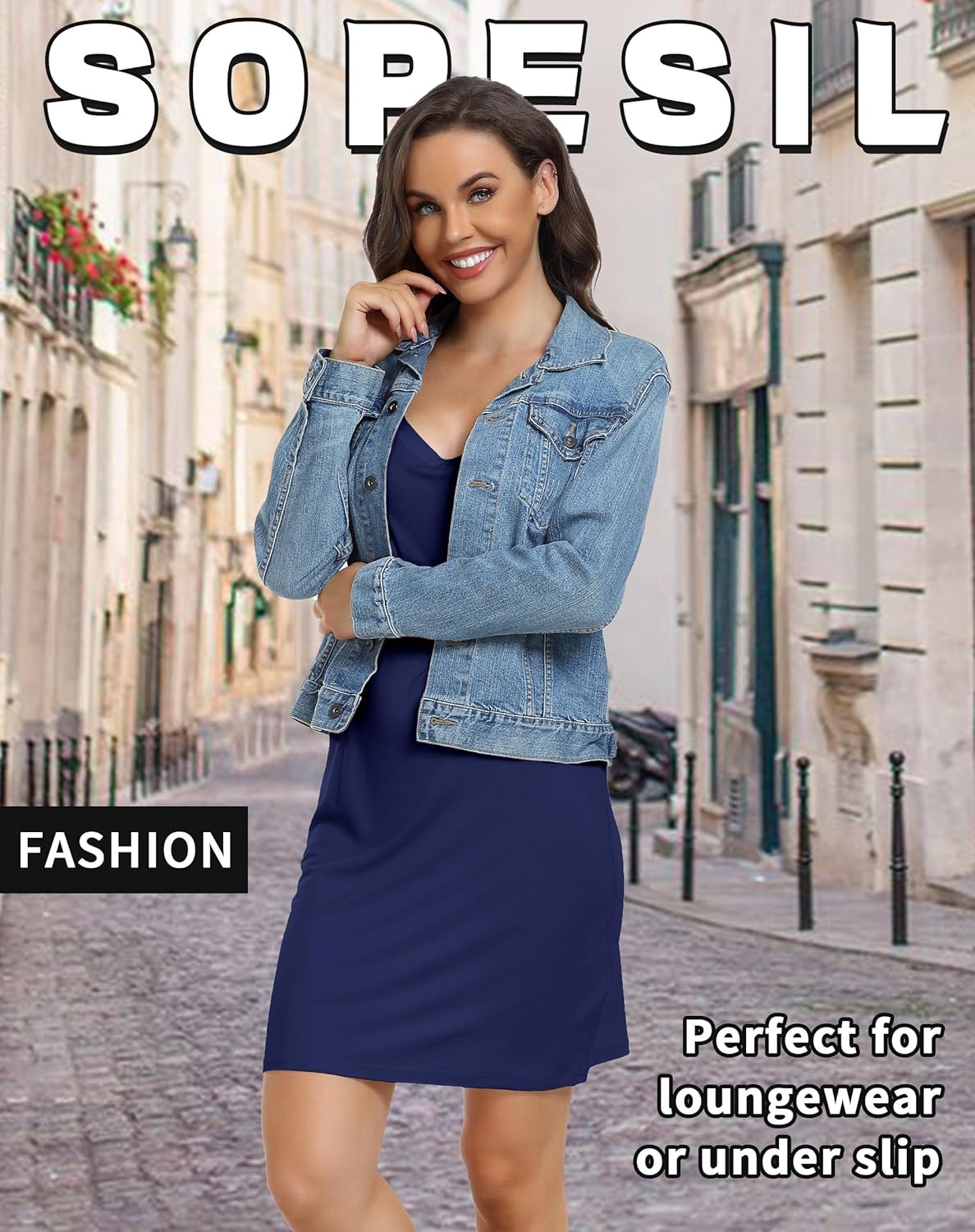 Women's Full Slips Soft Nightdresses V Neck Ghana Ubuy