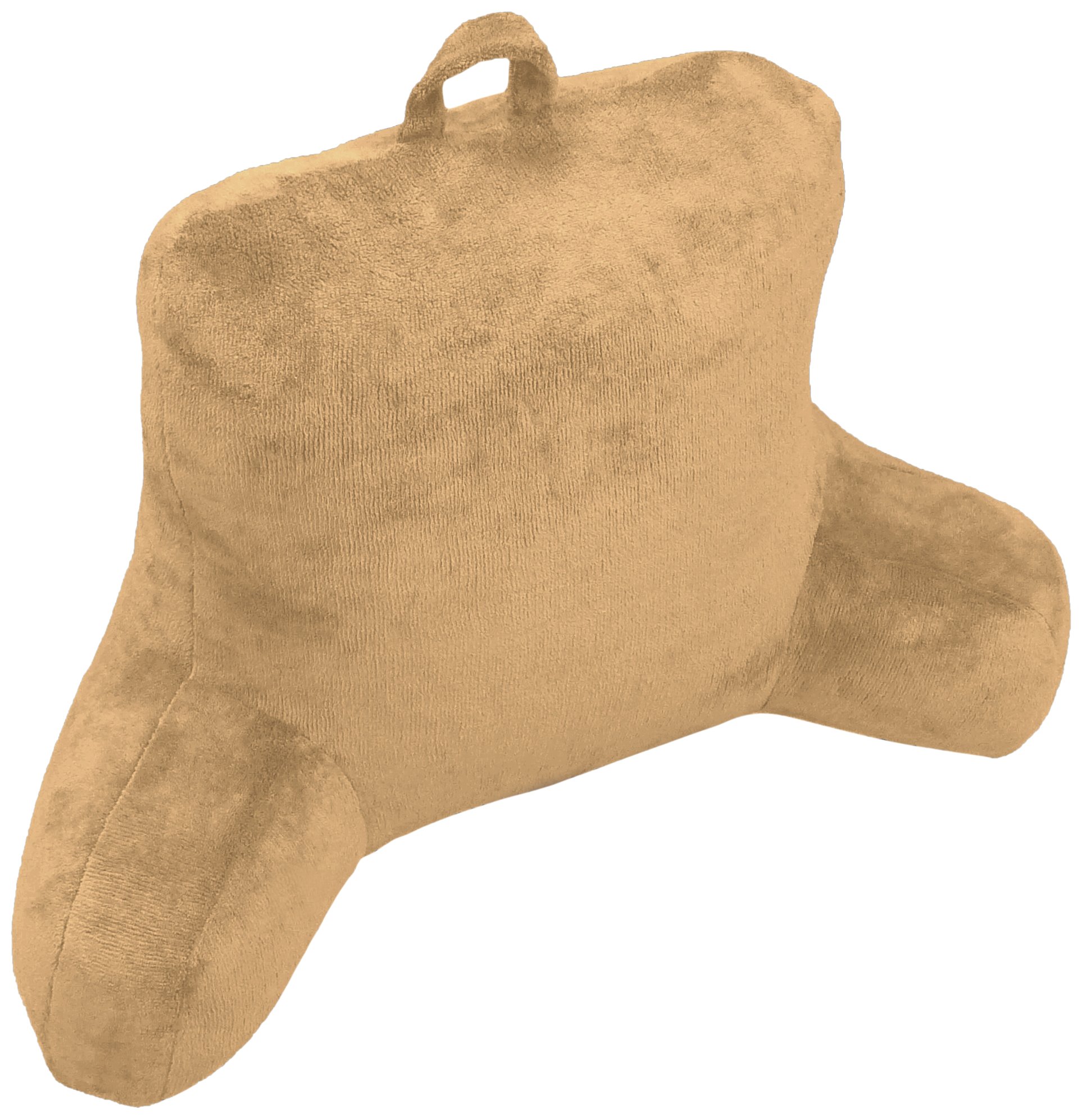 Arlee Micro Mink Bedrest Lounger, Brownstone