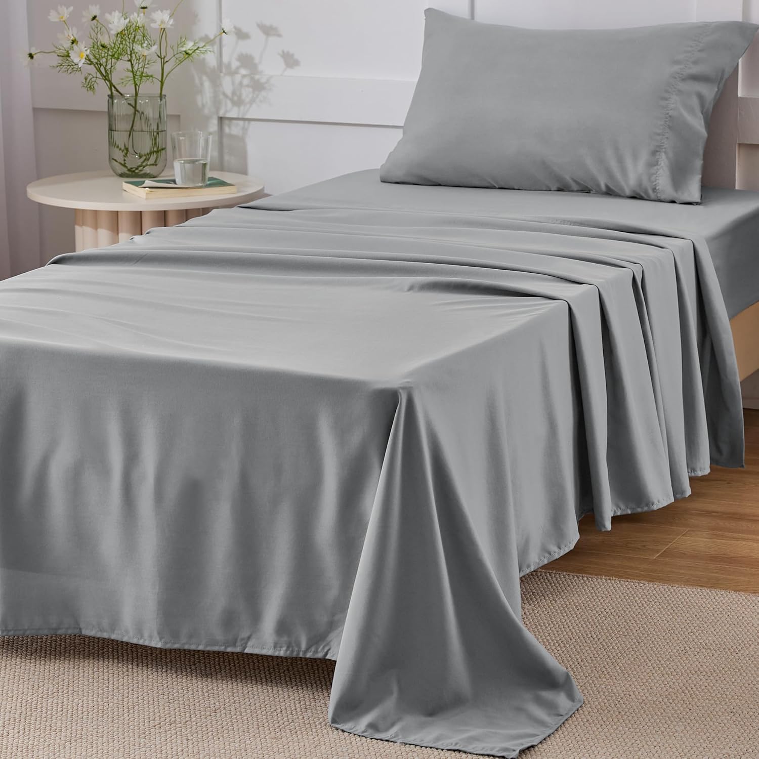 ChiXpace Twin XL Sheets Dorm Bedding Soft Extra Long Twin