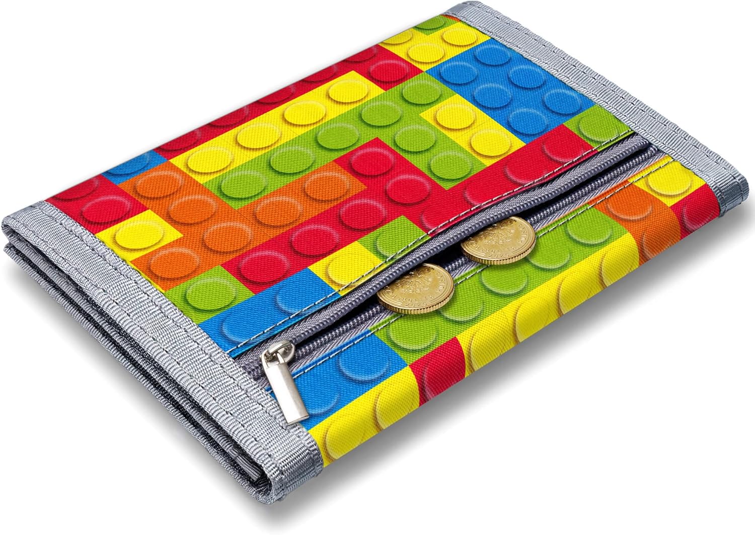 Kids Wallets for Boys With Coin Pocket, Wallets for Kids Ages 4-8,Trifold Wallet,Novelty Wallet for Childrens Birthday Gifts - Image 2