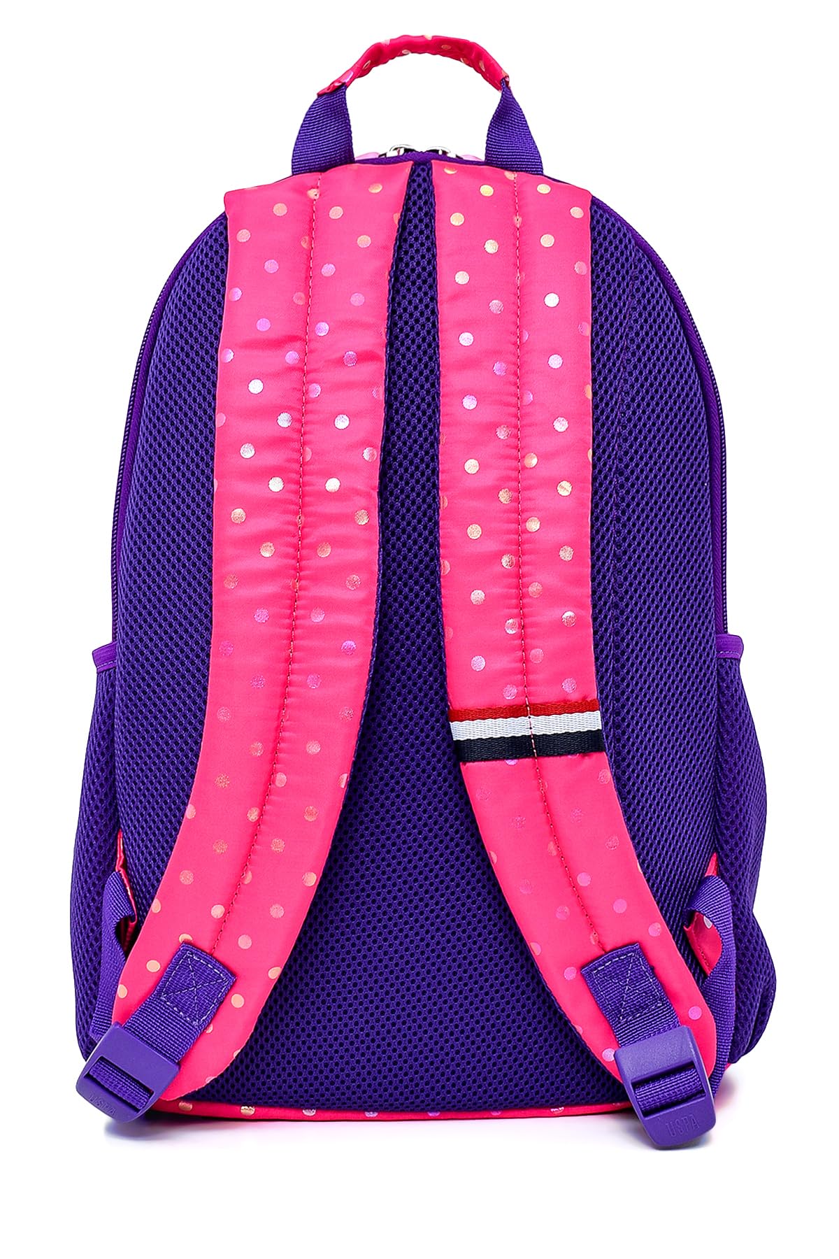 U.S. POLO ASSN. U.S. Polo. Assn. Kız Çocuk Okul Çanta Seti Plset242939495,Pembe Tek Ebat