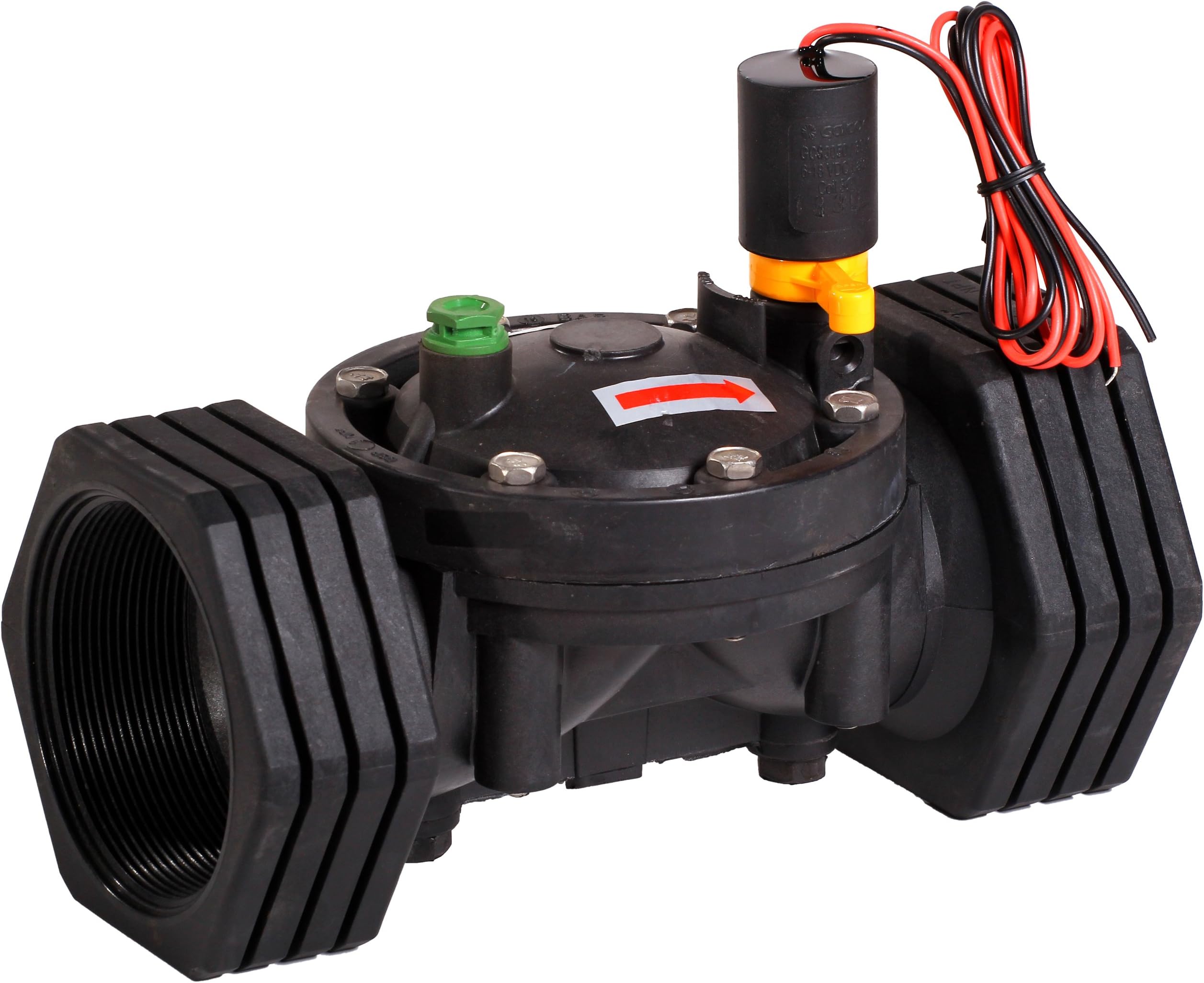 Galcon 3652 1.5-Inch Sprinkler Valve with S1602 DC Latching Solenoid for Battery Operated Controllers