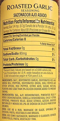 Miniatura 6 de Durkee Mezcla de condimentos de ajo asado, recipientes de 21 onzas