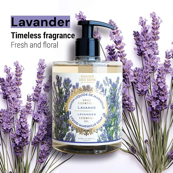 Panier des Sens Lavender Hand Soap and Lotion Set, 25.35 fl oz