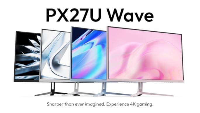 Amazon.com: Pixio PX27U Wave White 27 inch 160Hz Refresh