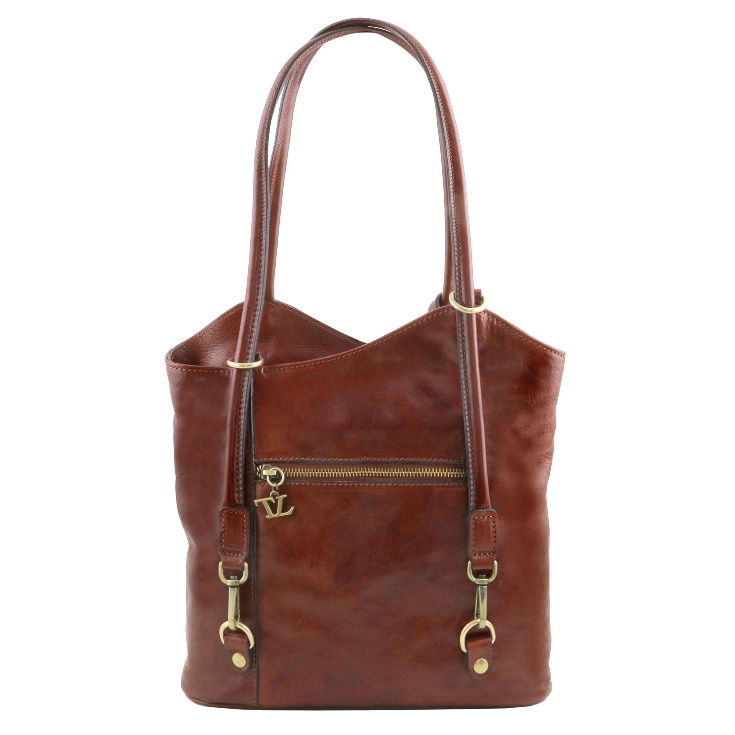 Tuscany Leather Patty Bolso de señora en piel convertible en mochila