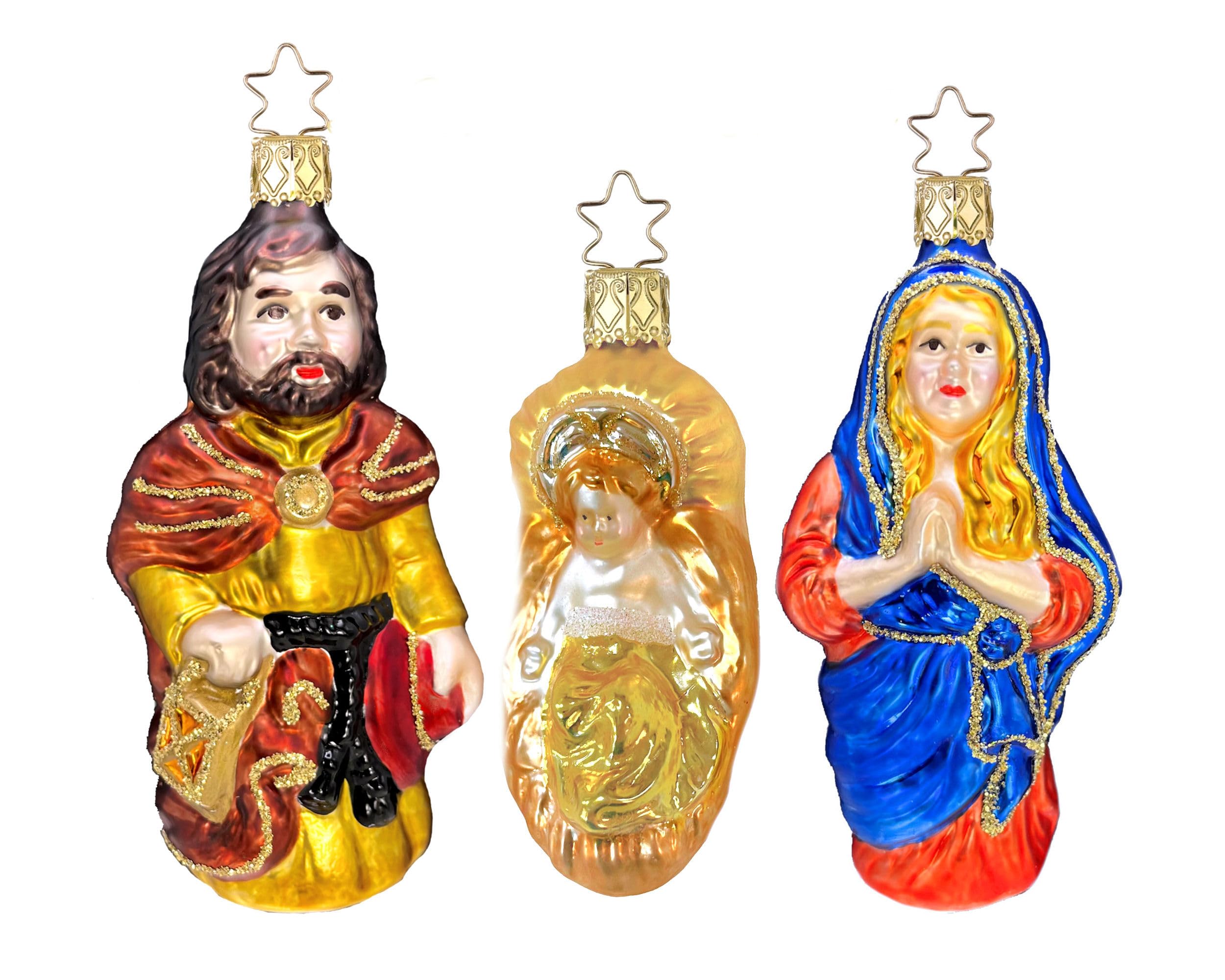 Amazon.co.jp: Nativity Assortment, 1 – 158 – 03、by inge-glas