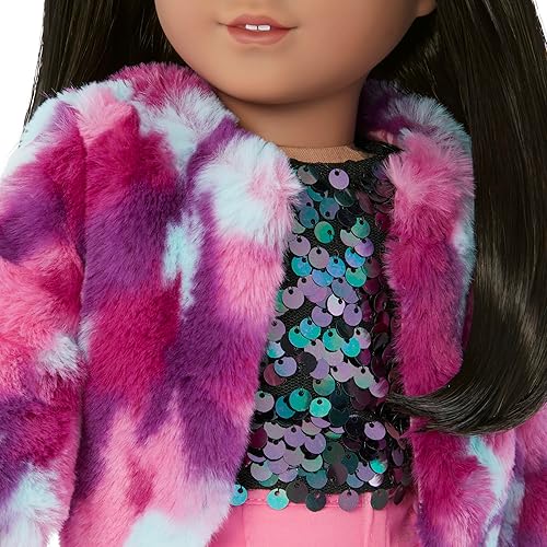 Miniatura 4 de American Girl Disfraz de muñeca Kavi Sharma de 18 pulgadas con 6 piezas para mayores de 8 años