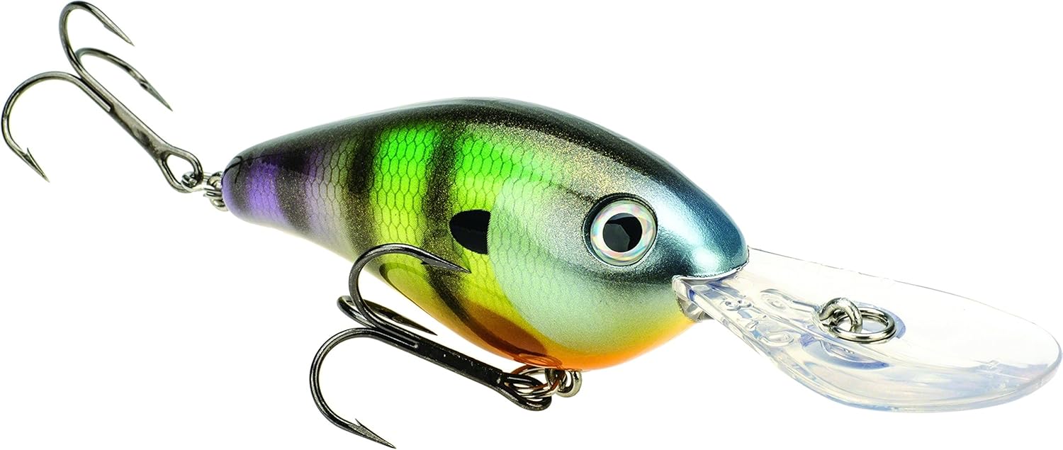 Promodel 8XD Crankbait Olive Shad Neon Bluegill