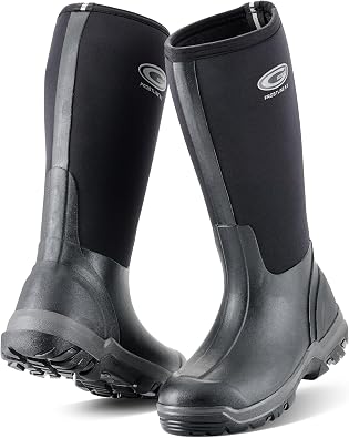 Grubs Frostline HI 5.0 Boot | Waterproof Rubber Boots | Slip-Resistant Rainboots | Shock-Absorbing & Insulated | Mens & Womens Rain Boots