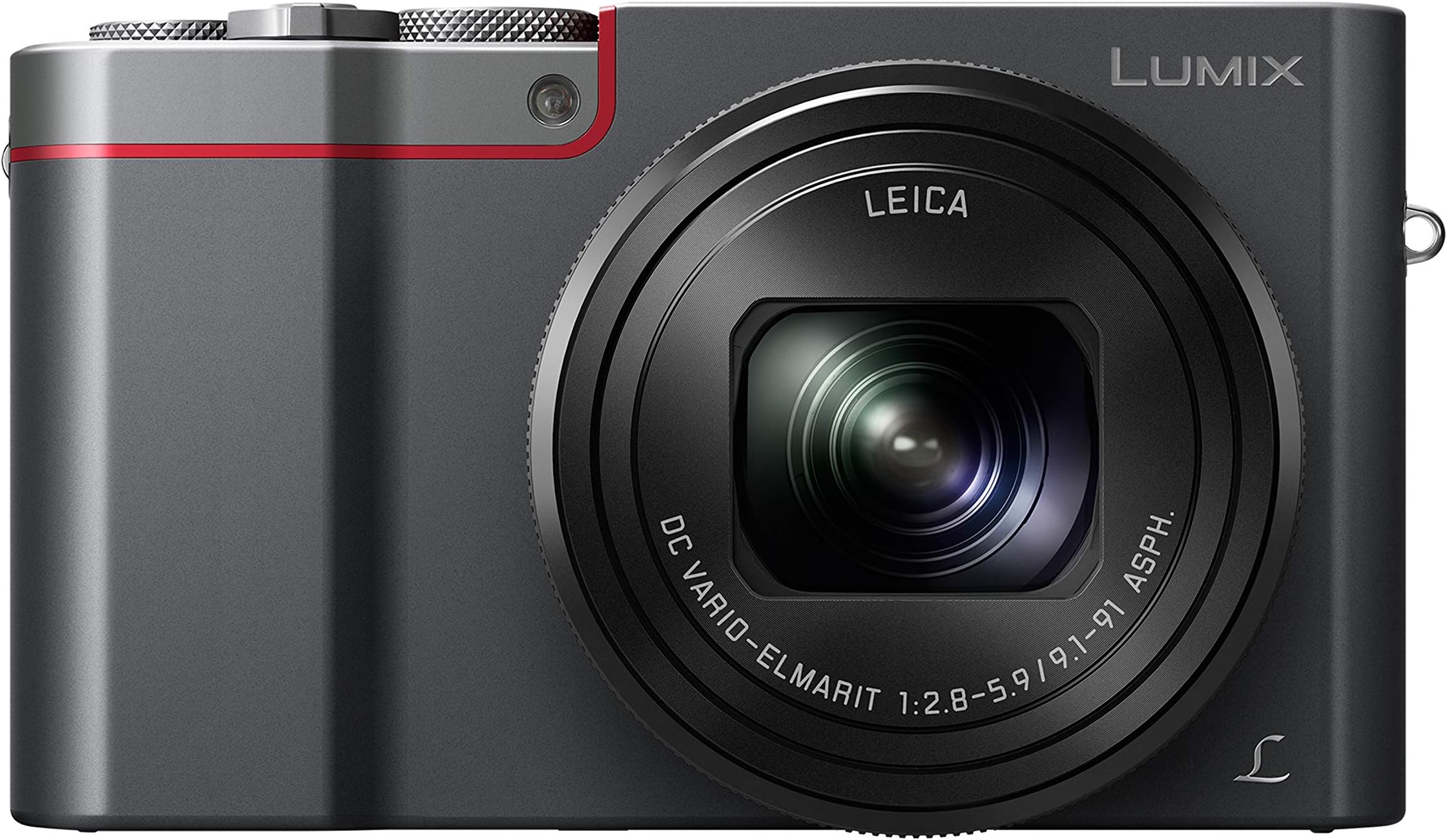 Panasonic Lumix TZ100 Expert Compact Camera (Large Sensor Type 1 Inch 20MP, Zoom Leica 10x F2.8-5.9, Viewfinder, Touch Screen, 4K Video, Stabilisation) Silver (Renewed)