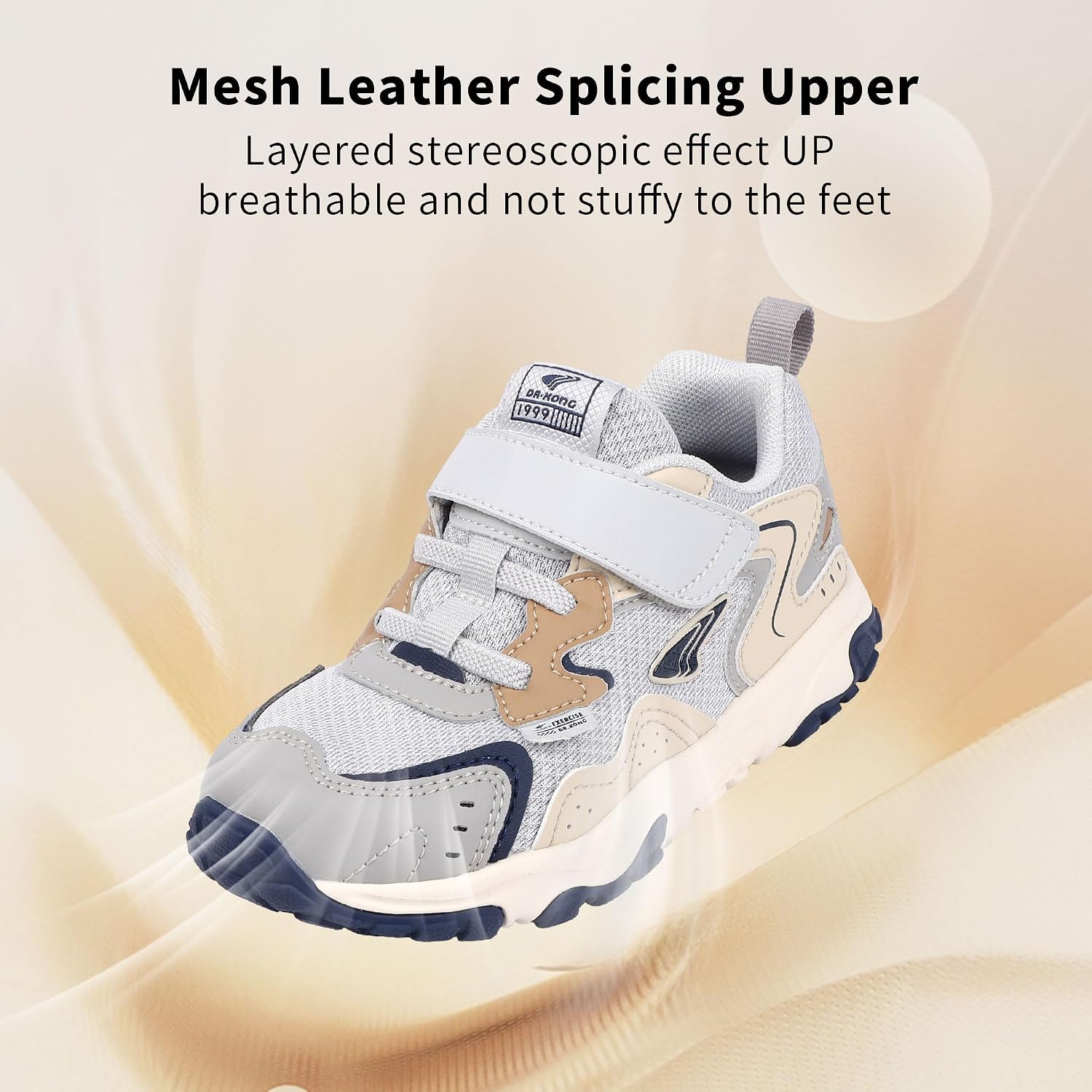 Dr Kong Toddler Shoes Kids Shoes for Boys and Girls Lightweight Durable Casual Athletic Kids Sneakers for Toddlers and Little Kids