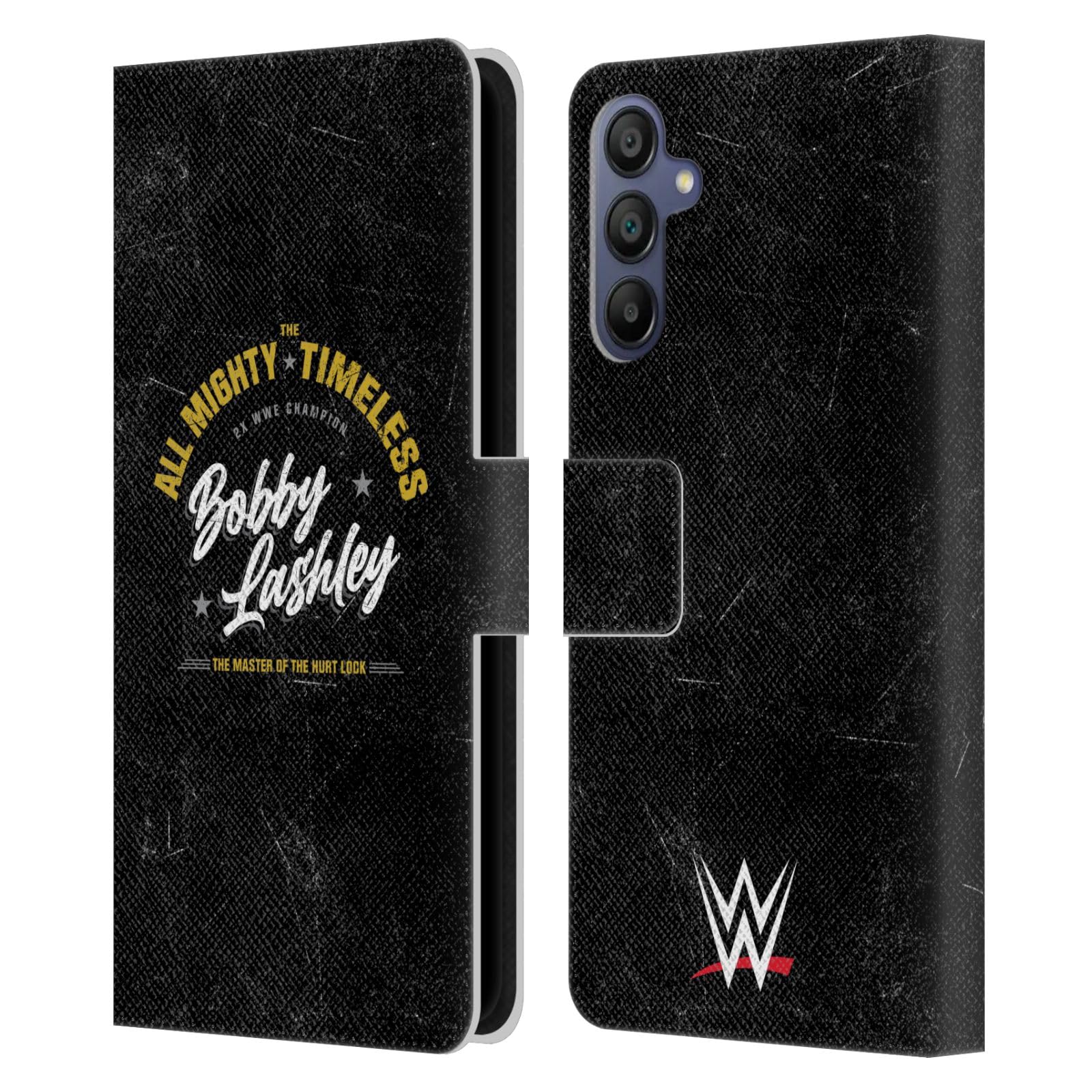 Carcasa Bobby Lashley WWE Samsung Galaxy A15 acabado cuero premium 7
