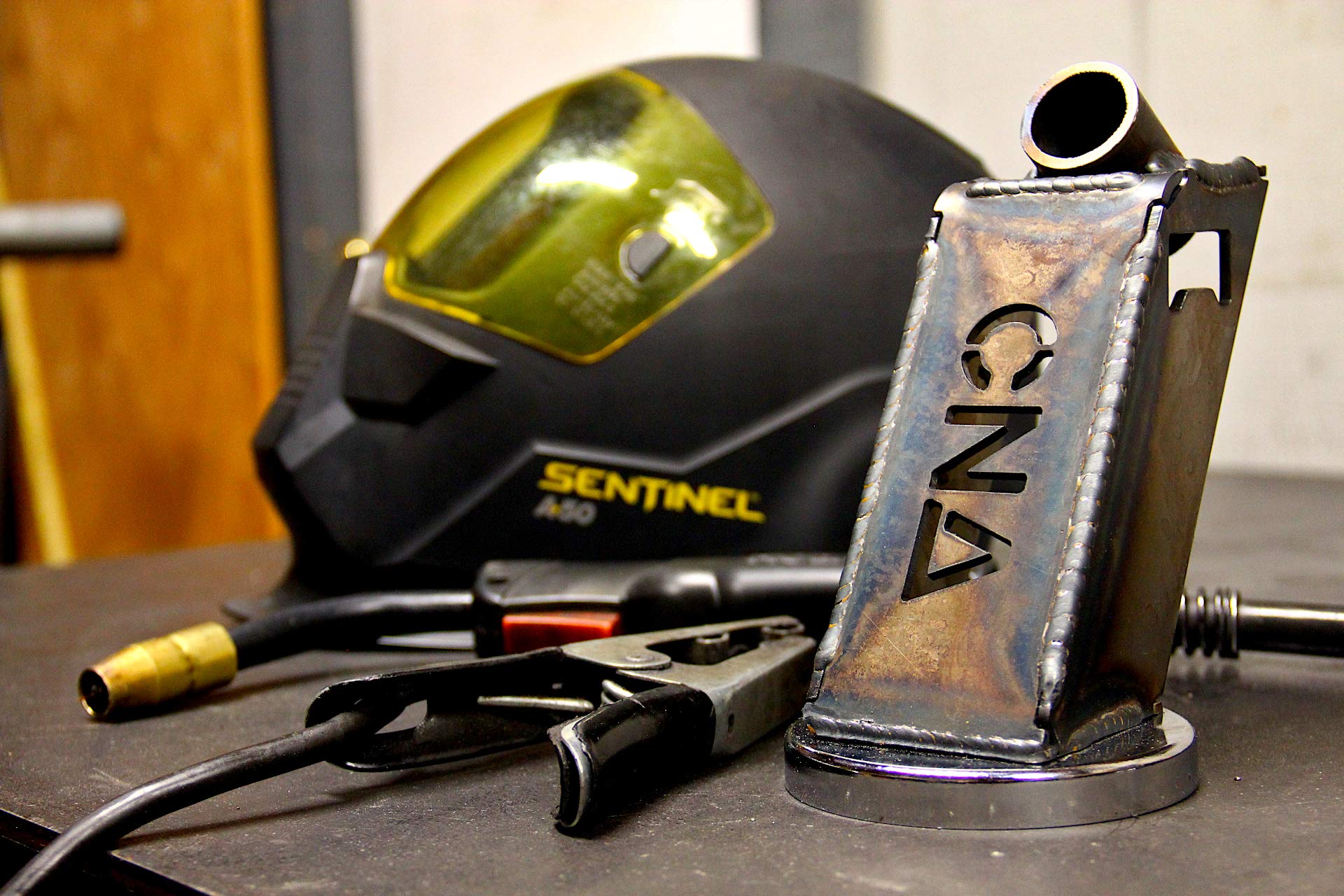 MIG Gun Holder Weld it Yourself DIY kit Wire Feed Torch Holster Fun