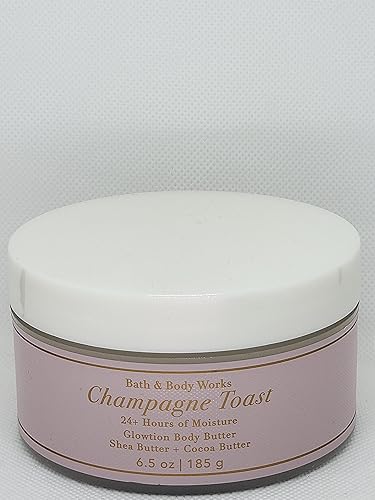 Bath and Body Works - Juego de regalo de mantequilla corporal con manteca de karité y coco, 6.5 onzas (tostada de champán)