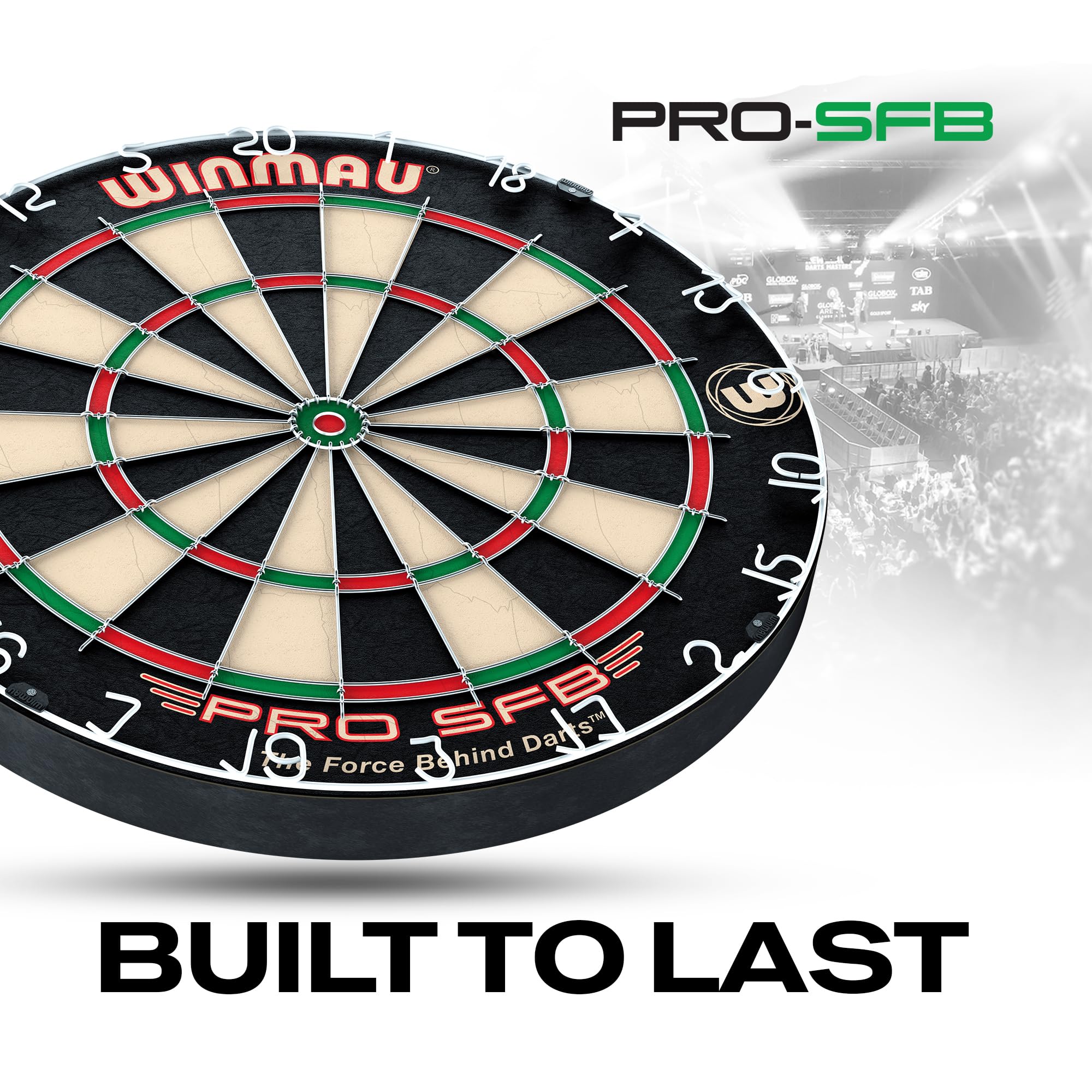 WINMAU PRO SFB ハードダーツボード Amazon.co.jp: Winmau Pro SFB Bristle Dartboard : ホビー