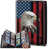 Vista 45 de Rossy Carpeta de 4 bolsillos, 400 tarjetas, álbum de colección comercial, bolsillos de doble cara, para deportes, béisbol, cerdo rosa