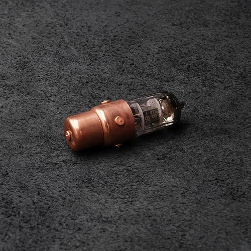 Miniatura 7 de Unidad flash USB 3.1 hecha a mano de 32 GB con diseño único, tubo de radio pentoda rojo, accesorio steampunk, estilo industrial, almacenamiento de