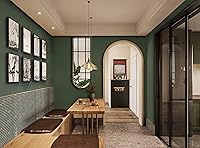 Vista 238 de Dimoon 236''x17.7'' White Thicken Peel and Stick Wallpaper Contact Paper Modern Self Adhesive Wall Paper Removable Renter Friendly Textured Solid