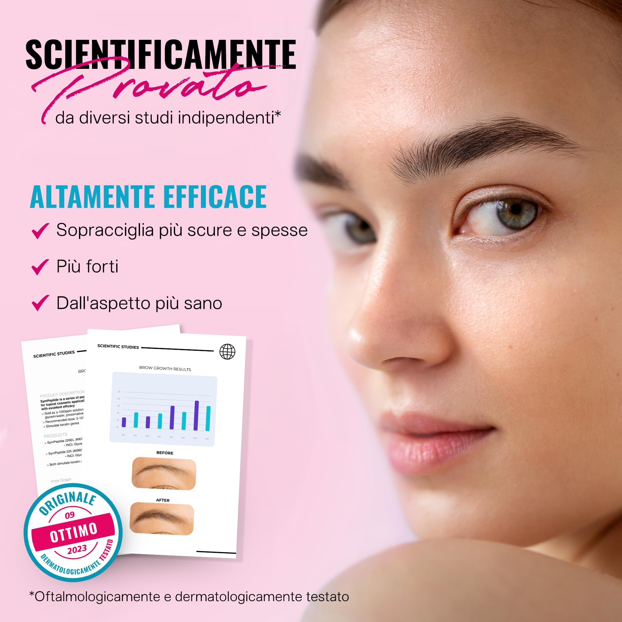 Siero per sopracciglia BROWCOCA!NE® per una crescita rapida e sopracciglia piene | Booster per sopracciglia vegano di Svenja Walberg