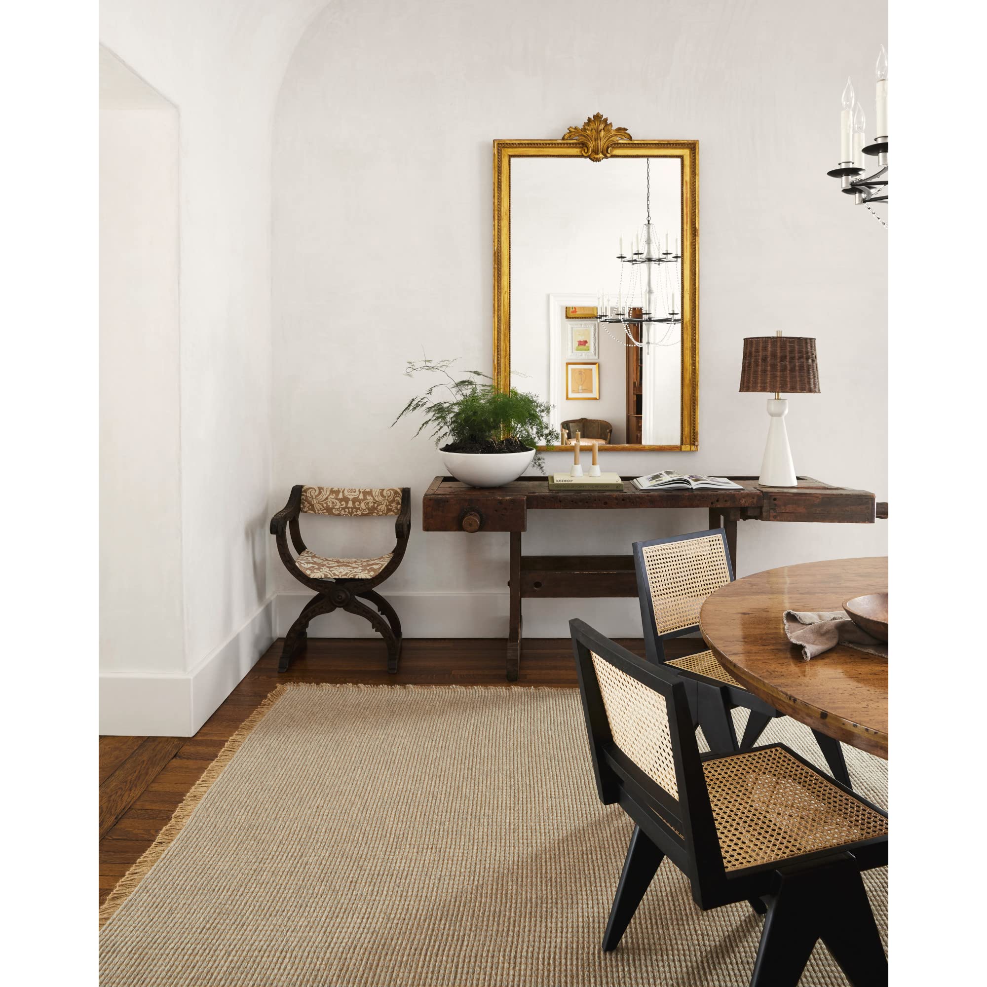 Livabliss Marrón/Gris Becki Owens X Kimi - Alfombra De Área, 3 Pies 11 Pulgadas X 5 Pies 7 Pulgadas,