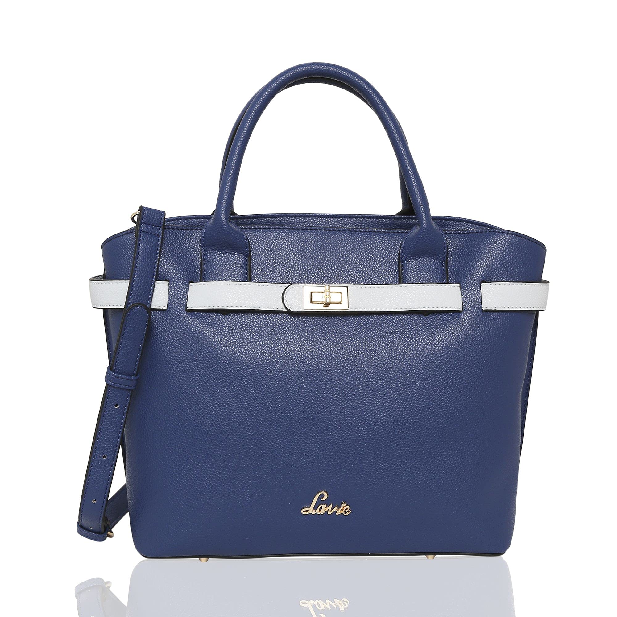 Lavie Fallon Womens Satchel Handbag (Navy) (B096KSV3JK) Amazon Price History, Amazon Price Tracker
