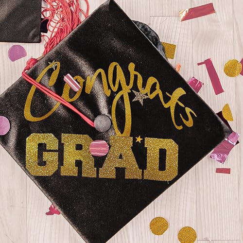 Miniatura 5 de Goefun - Papel de cartulina dorada con purpurina de doble cara  24 hojas de cartulina dorada de 12 x 12 pulgadas, 10.58 ozm110 libras para