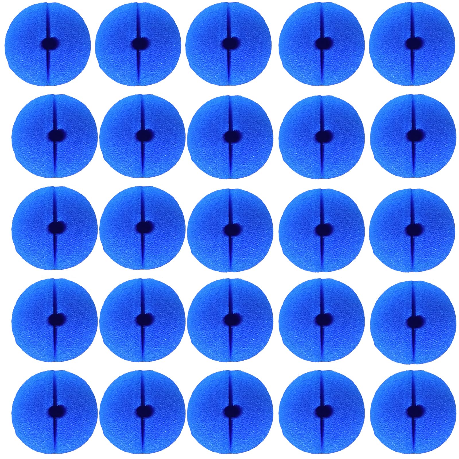 30 Pezzi Naso Blu da Clown, Schiuma per Il Naso da Clown, Naso Cosplay, Ottimo per La Giornata Del Naso, Feste di Famiglia, Circo, Danza e Halloween(Blu)