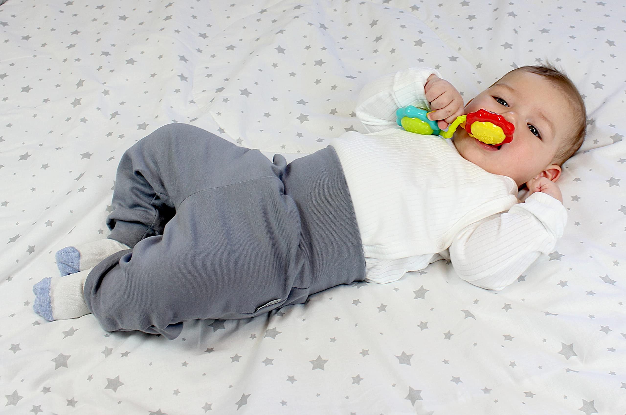 TupTam Pantaloni da Neonato per Bambine da Jogging, Confezione da 3 pz.