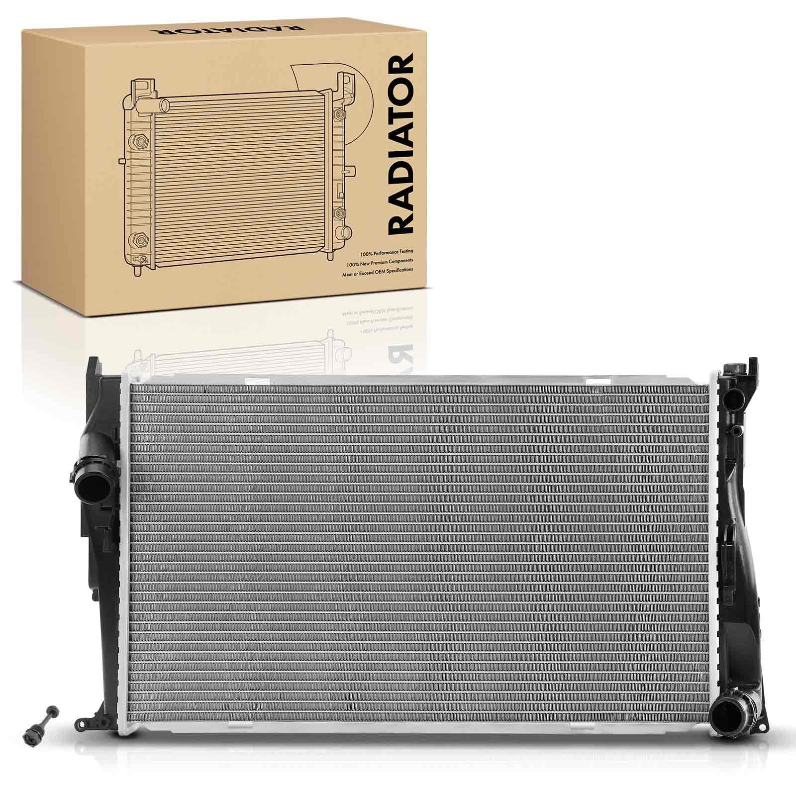 Frankberg Radiatore scambiatore di calore dell'acqua scambiatore di | 17117558480; Compatibile con: Serie 1 Cabrio E88, Serie 1 E81, Serie 1 Coupé E82, Serie 3 Coupé E92, Serie 3 Touring E91