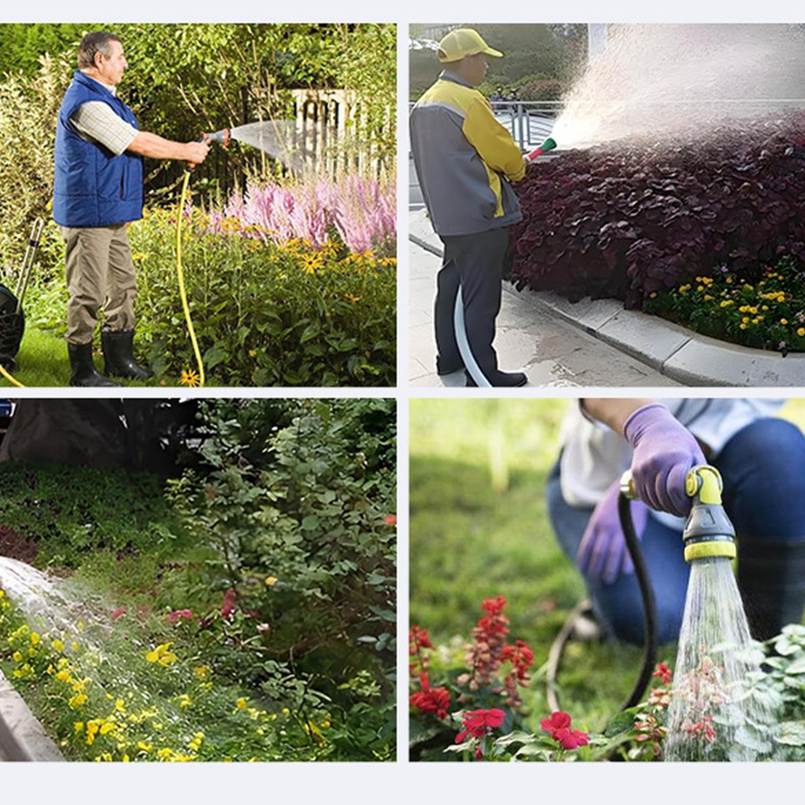 Tubo da giardino retrattile, avvolgitubo automatico retrattile, resistente | per esterni, attrezzatura per lavaggio auto, avvolgitubo da giardino per salone di bellezza e lavaggio auto