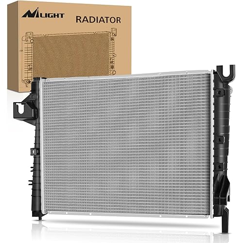 Nilight Radiator for Dodge Ram 1500 2002 2003 5.9L V8 4WD, Dodge Ram 1500 2004 2005 2006 2007 2008 4.7L V8 3.7L V6 4WD, Ram 3500 2500 2003 5.7L, Automatic Transmission