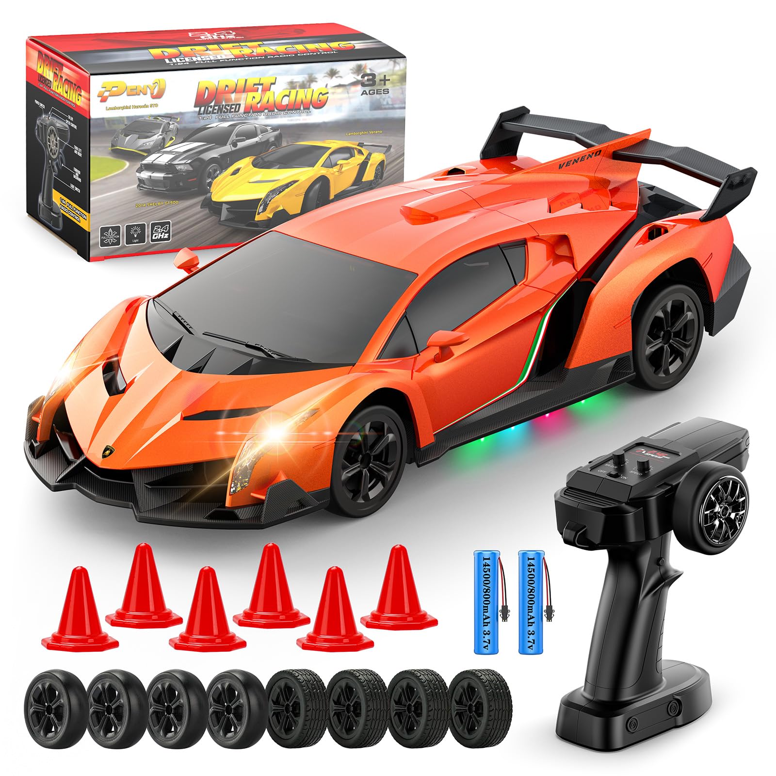Amazon.com: Lamborghini Remote Control Car Toy, Officially
