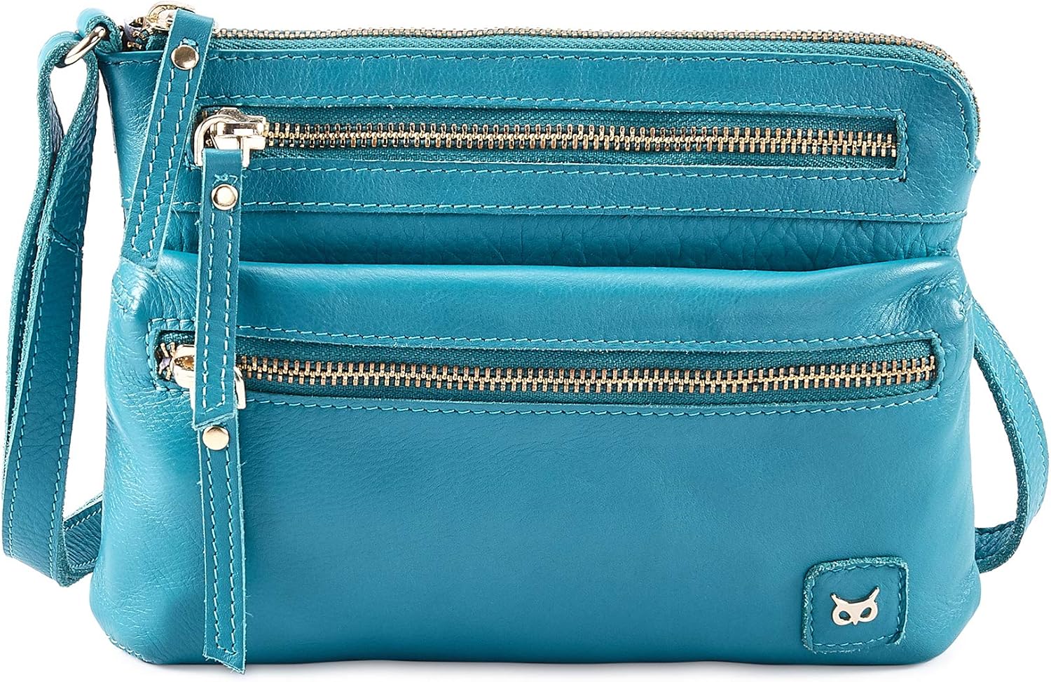 Small Crossbody Bags for Women Leather Sling Purse with Adjustable Strap Multi Pocket Cross Over for Travel & Gift | Real Leather, Purse, Crossover, Trendy