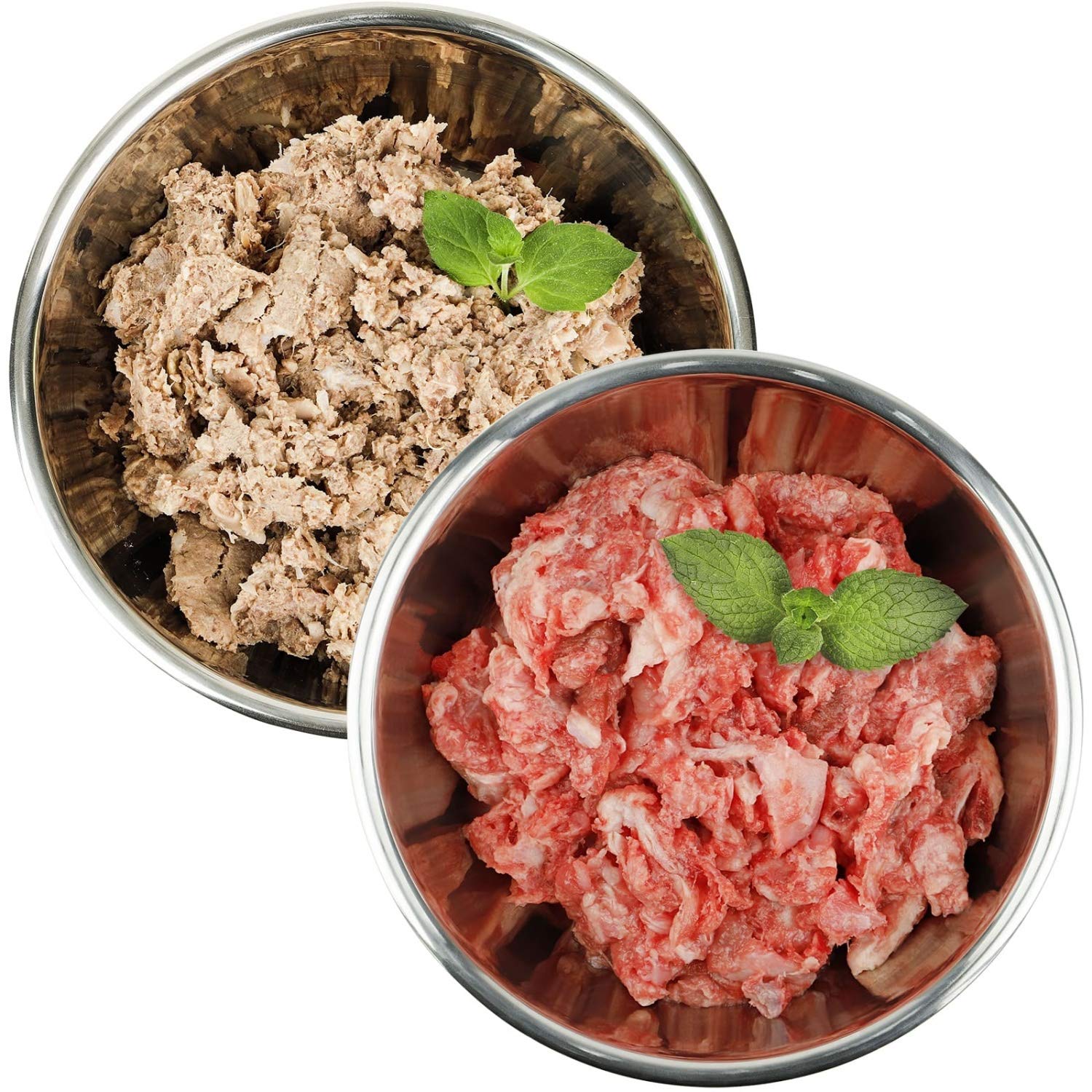 biologisch artgerechtes Frostfleisch für Hunde & Katzen - Sparpaket Rind-Power-Mix & Hähnchen Komplett 28kg Gefrierfutter für Katzen, gesundes Hundefutter