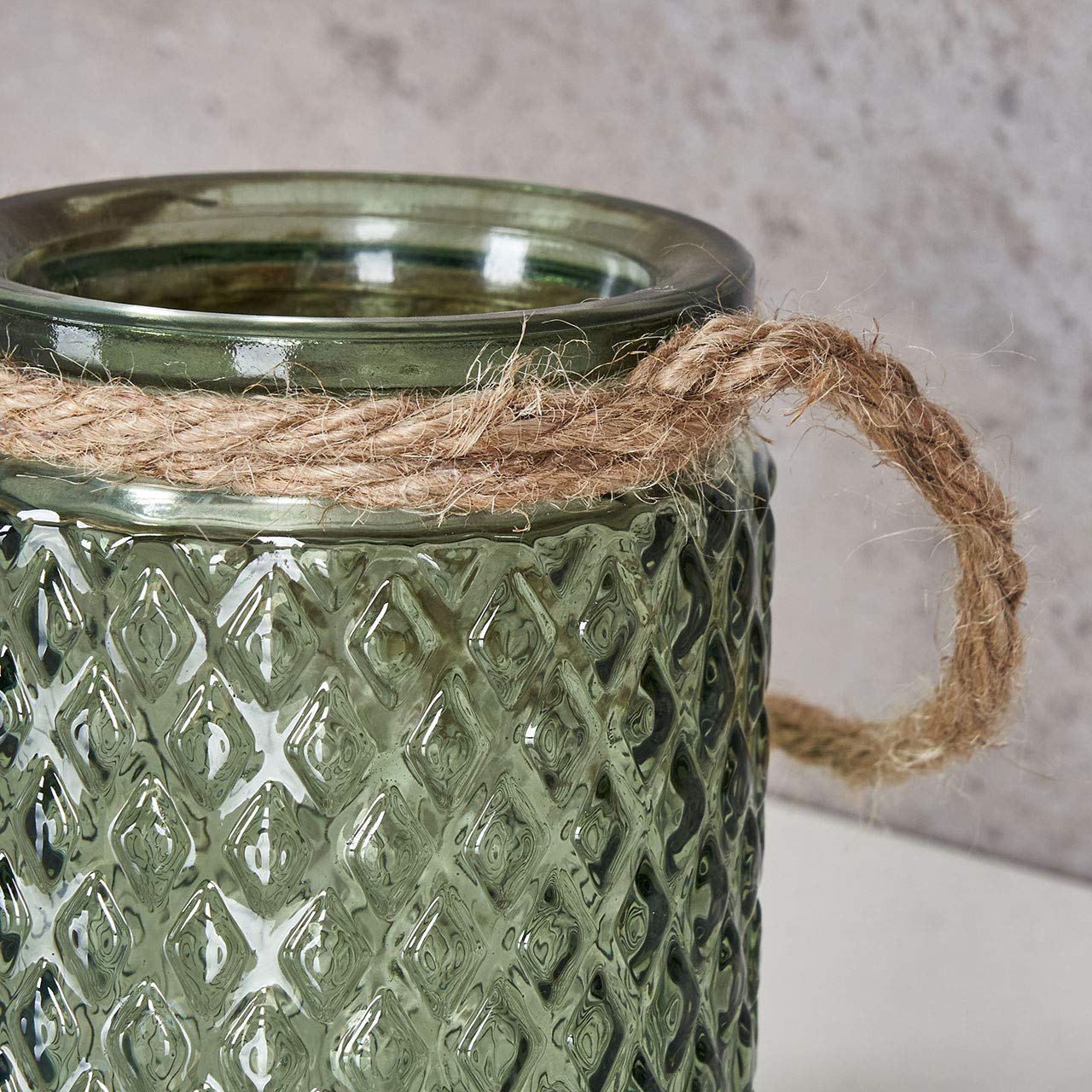 Theelichthouder Op Voet Boom Glas Wit Zilver Groot Set 2