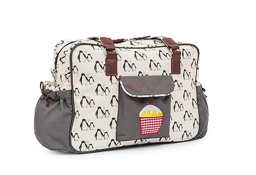 Miniatura 2 de Bolsa de pañales para bebé, deliciosa momia (amor de pingüinos), Pingüino Amor
