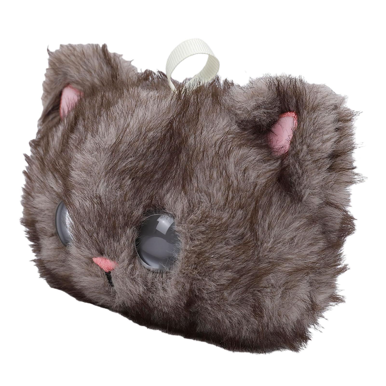 Ausla AI Smart Animal de Peluche Robot de Peluche de Juguete con USB C Recargable 1000 MAh AI Compañero Interactivo Parlante para Niños Niñas Escritorio en Casa Juego de Apoyo Emocional (Gray)