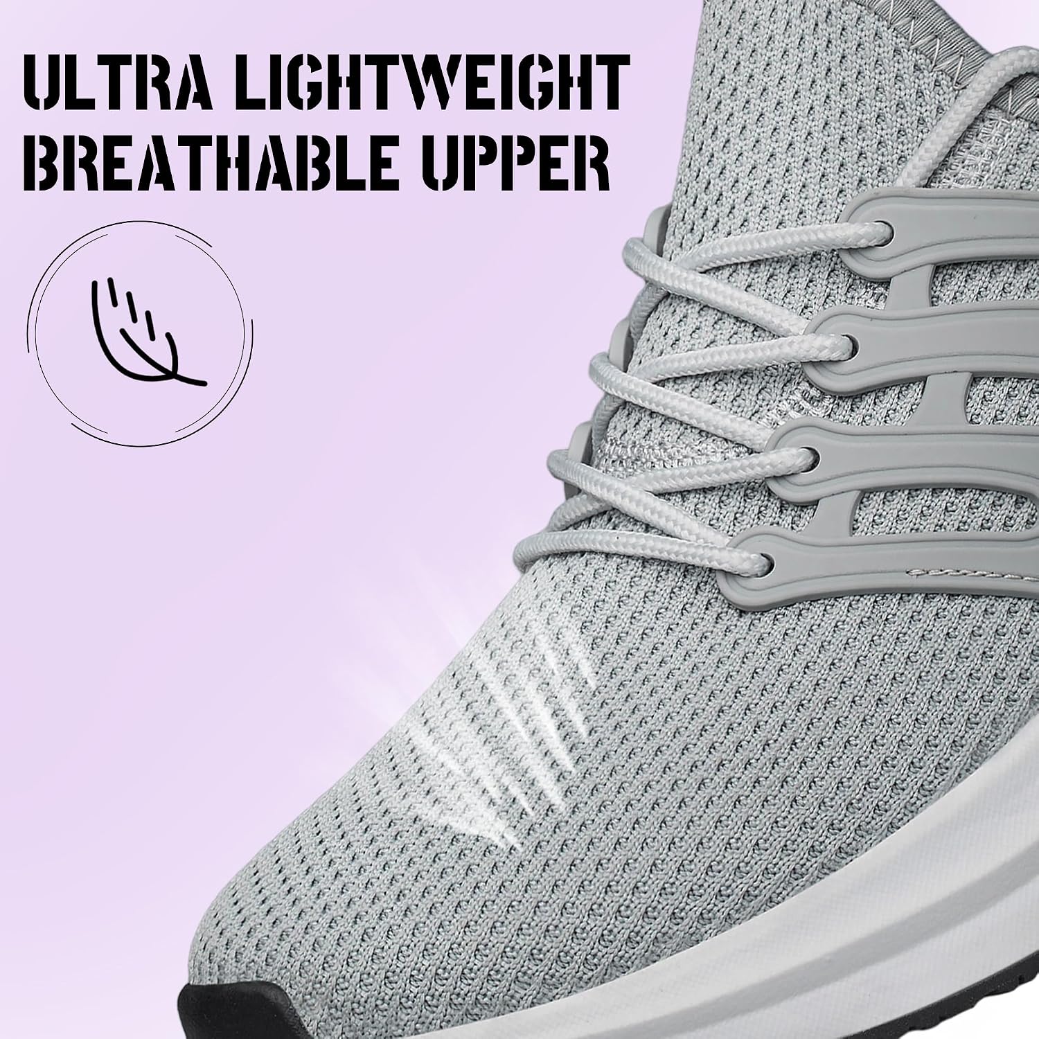 Womens Walking Shoes Non Slip Running Tennis Shoes Slip on Breathable Lightweight Athletic Gym Workout Cross Training Fashion Sneakers image 5