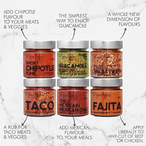 Miniatura 7 de A Spice Affair's Montreal Rebels Seasoning 6 Pack — Montreal Steak Seasoning, Montreal Chicken Seasoning, Maple Pepper Seasoning — Bacon Seasoning