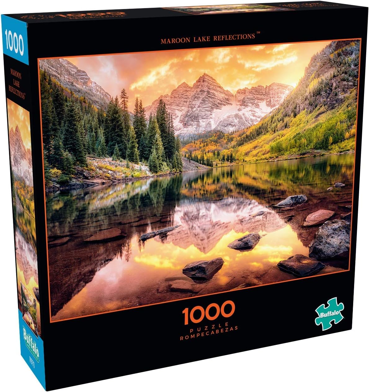Buffalo Games - Maroon Lake Reflection - 1000 Piece Jigsaw Puzzle