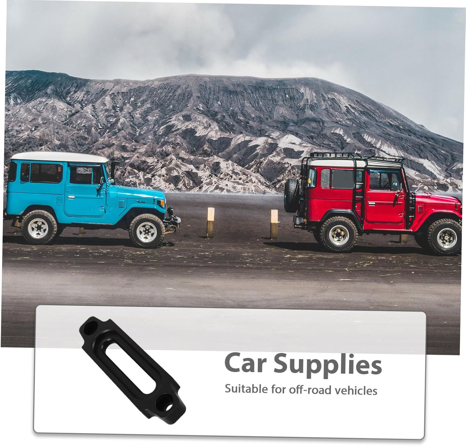 Winch Fairlead for Vehicle Auto Towing Accessory Aluminum Mounting Bracket Synthetic Rope Guide Car Towing Part