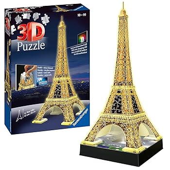 Ravensburger Eiffel Tower 3D Jigsaw Puzzle 54 Pieces
