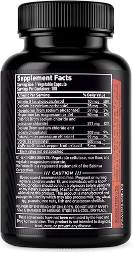 Miniatura 3 de Runner's Electrolytes - Detén los calambres ahora - Aumenta la resistencia y detiene la fatiga muscular - Píldoras de electrolitos de sal - Aumenta